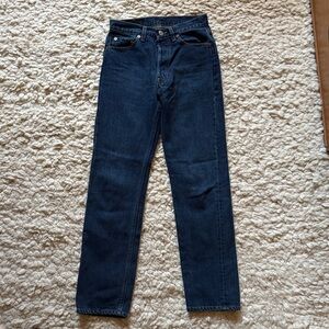 Vintage Levi’s dark wash 501s women’s